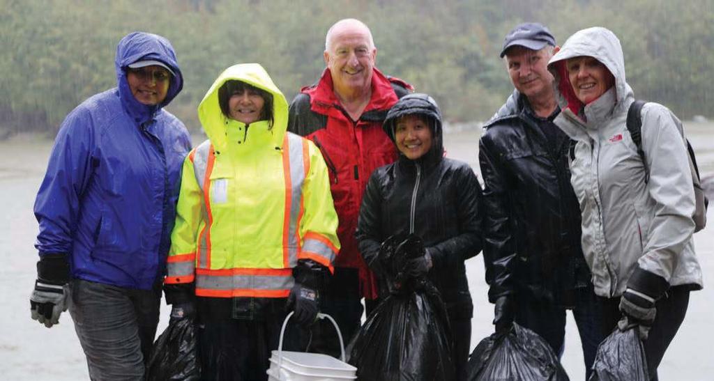 6 LNG Canada in the community LNG Canada in the community 01 01 02 04 03 01: For a fourth consecutive year, LNG Canada was a proud sponsor of the Annual Kitimat River Clean Up event.