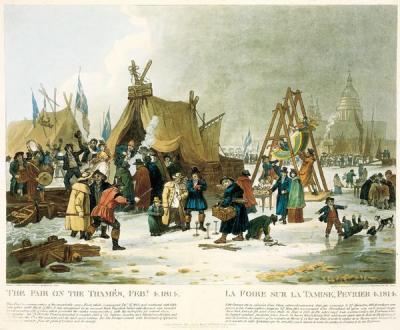 11/16/10 Little Ice Age (1500-1850) London Frost Fair (1814)