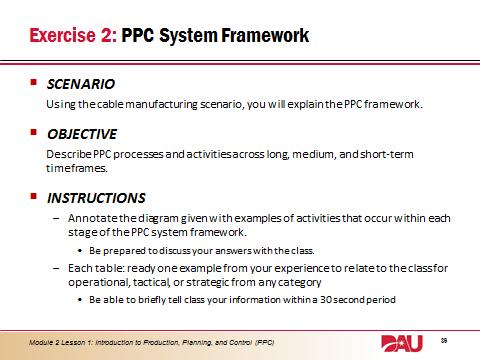39. 40. Topic 3: PPC Classification System. 41.