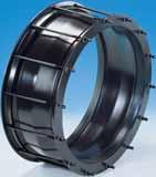 LARGE DIAMETER MAXIFIT A comprehensive range of wide tolerance couplings to suit the various outside diameters of pipes with nominal bores between DN350 (14") and DN600 (24").