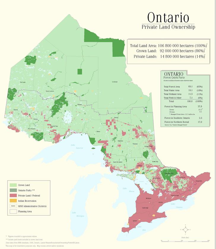 P&Ts are Key PTs administer or jointly administer over half of Canada`s terrestrial protected areas 55% or ~578,500