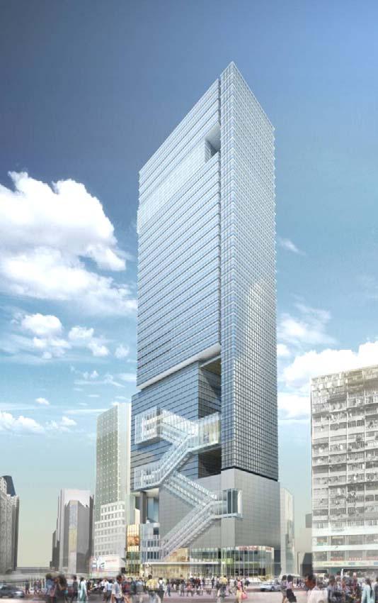 Project Case 500 Hennessy Road Location: Causeway, Hong Kong GFA: >700,000 ft 2 LEED-CS 2.