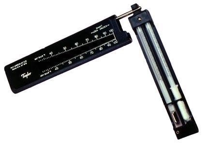 Psychrometer Instrument used to measure atmospheric