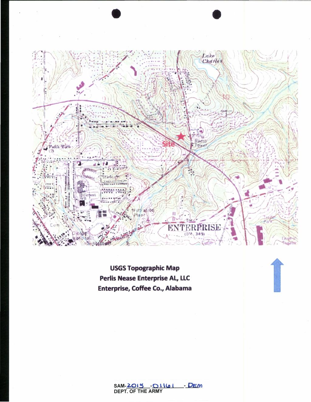 USGS Topographic Map Perlis Nease Enterprise AL,