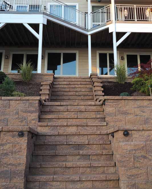 Chestnut Chestnut Stair Details Proper installation of stairs in a wall project requires the same care and thoroughness as the creation of the wall itself.