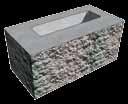 Aggregates free of fines) should be placed in the cores and middle of pillar (concrete core filling optional) use a