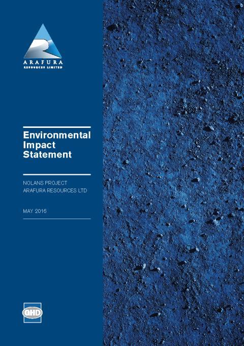 Environmental Assessment Nearing Completion 18 Notice of Intent Environmental Impact Statement (EIS) Terms of Reference Environmental Studies and Stakeholder Consultation Draft EIS Report Public