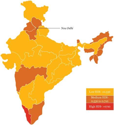 Carbon Market Roadmap for India Figure 32 States benefi tting from CDM projects Number of registered CDM projects 800 600 400 200 - Low HDI states Medium HDI states High HDI states Narrow SD impact