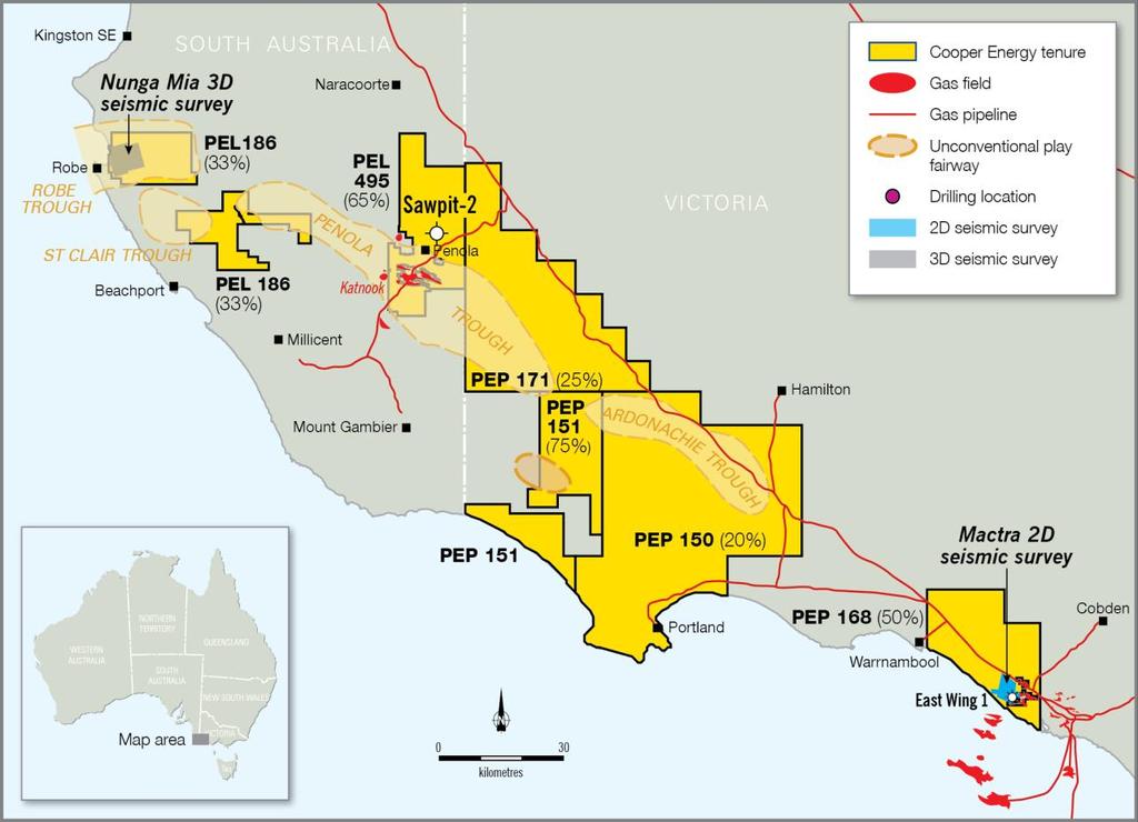 confirmed hydrocarbon generation potential Further drilling, seismic planned