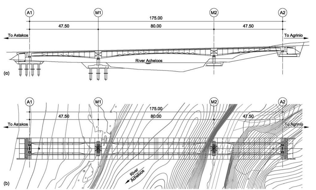 common practice (1) suggests that "the economical range of span lengths for cast-in-place cantilever construction begins at roughly 70m and extends to beyond 250m".