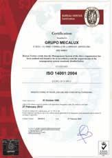 controlled in such a way as to meet the requisites established in ISO standard 14001.