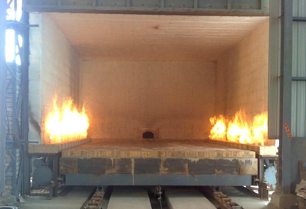 Smelting Furnace Smelting is carried out in a structure called a smelting furnace.