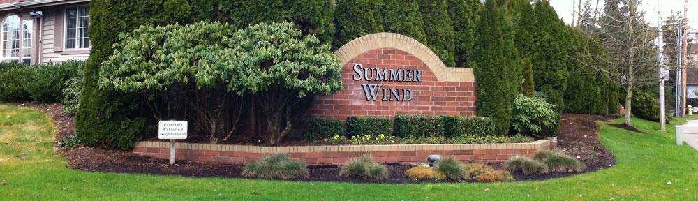 SUMMERWIND HOMEOWNERS ASSOCIATION Architectural Control
