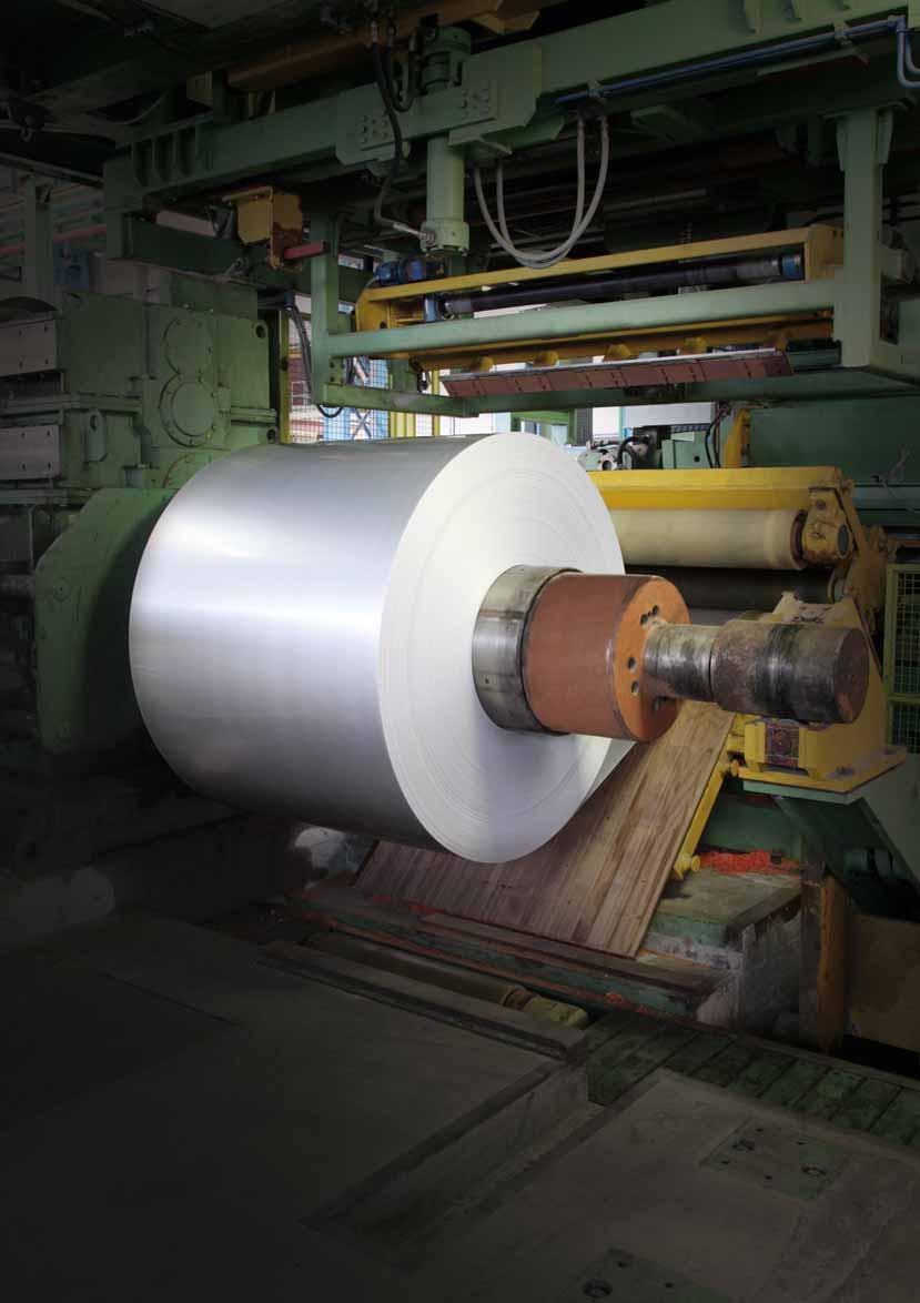 2 cold rolling lines 2 skinpass lines 250,000