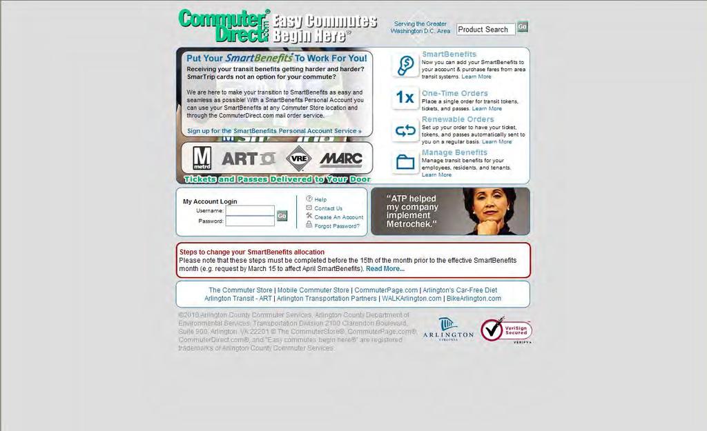 Adding a New Employee Procedure Detail To begin the online enrollment process, log into the Commuter