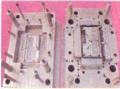 the mold is replaced with a new mold for the next part Various types of