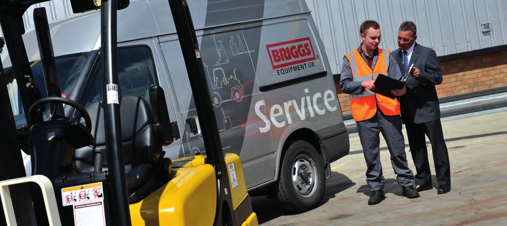 ABOUT BRIGGS Briggs Equipment is a leading materials handling and asset management specialist, offering operational supply, support and maintenance on a national basis.