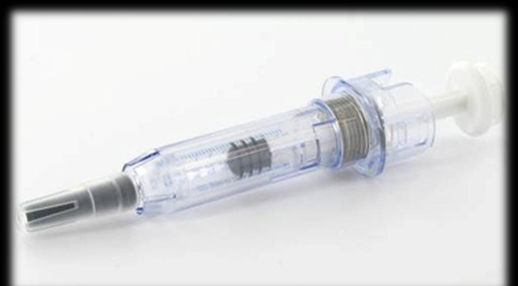 Pre-filled Syringes Less preparation Ease of administration (home use and emergency situations) Easy storage and disposal Elimination of overfill (ampule &