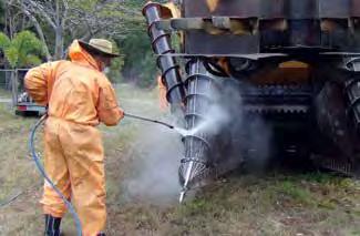 Reduce the risks posed by machinery and equipment Any machinery coming onto your property poses a risk of spreading pests and weed seeds.