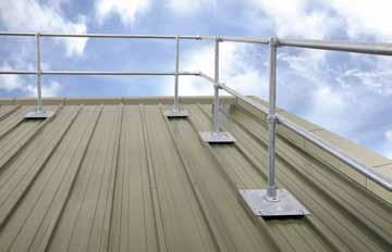 The specially designed powder coated base plate, which incorporates multiple fixing centres, allows installation to a wide range of popular roofs.