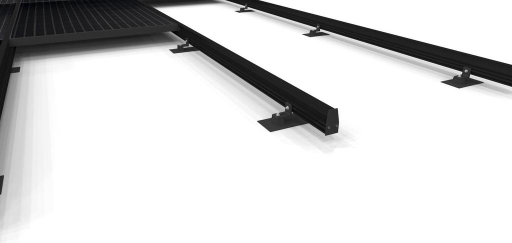 The PV Stealth System Only PV Racking parts used in conjunction with installer provided parts that are specified in the Installation Guide may be used.