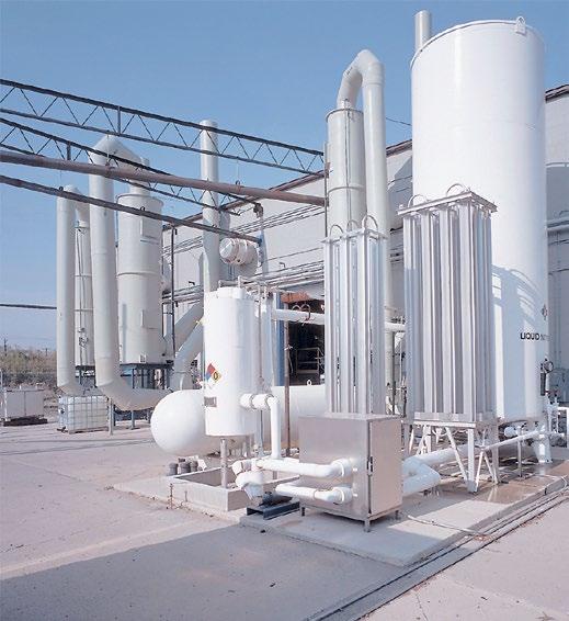 Liquefied carbon dioxide is recovered and purified from a variety of sources including ammonia and hydrogen plants.