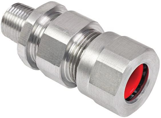 Other Fittings from Killark ALUMINUM CABLE CONNECTORS Designed for use with jacketed interlocked, continuously corrugated and welded armor cable.