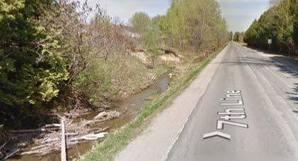 Bank s Creek is a coldwater watercourse that provides direct fish habitat. The proximity of this watercourse to the roadway can negatively impact fish and fish habitat.