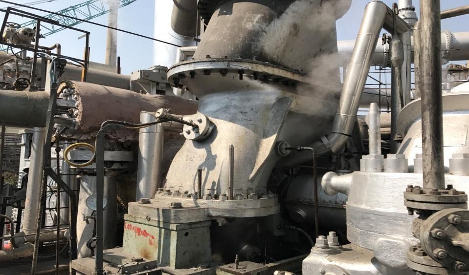 7. Installation of new Process Air Compressor Turbine in place of old Turbine Inefficient Old Refrigeration Compressor Turbine has been replaced with New efficient Turbine which has
