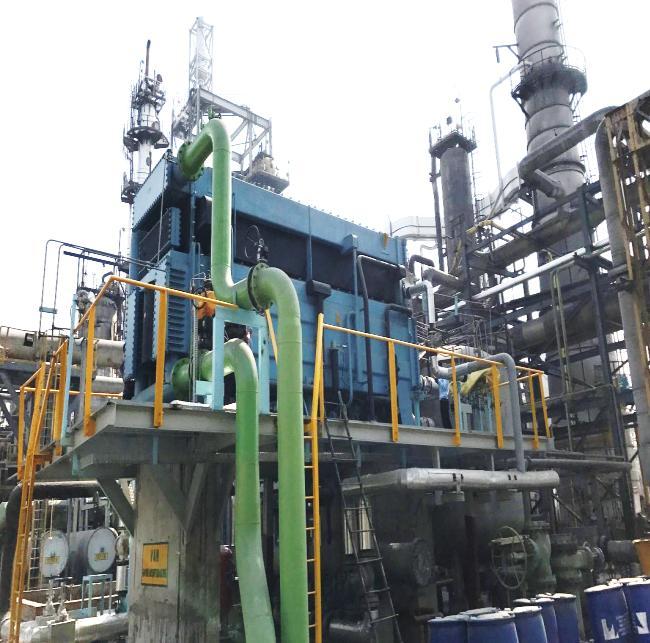 in saving of steam consumption in CO2 Compressor turbine of Urea plant.