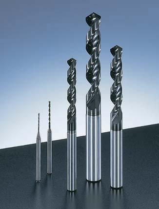 with no edge build-up End mill style shanks for highly precise and accurate drilling Work