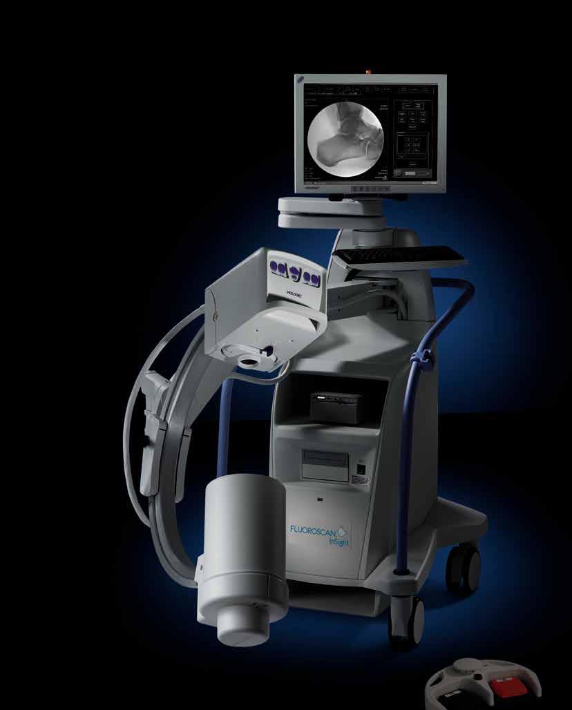 The Fluoroscan InSight mini C-arm from Hologic delivers ultra-fine