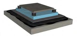 TYPICAL WATERPROOFING APPLICATIONS Hydro-Tuff Plaza Deck Under Topping Concrete Topping Slab Gard-Drain Drainage Board Hydro-Tuff PB Series Hrydro-Tuff HFA Hydro-Primer Hydro-Tuff IRMA Roof Stone