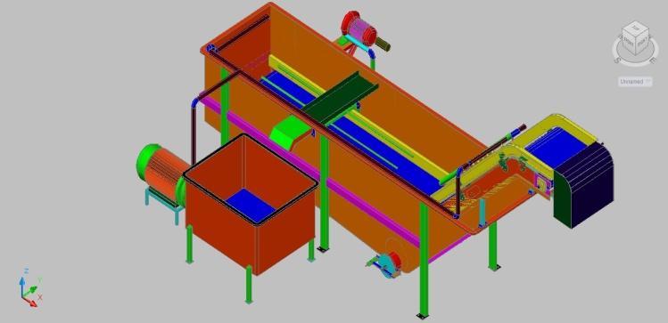 Facility for conveyer belt system depends upon product to be handled.