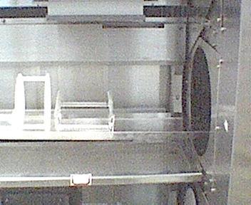 POSITION OF WAFERS ON PADDLE Load wafers here, when paddle is fully out.