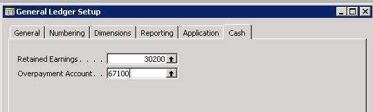 cash batch job is run the cash numbers will be calculated in these new accounts (see the section Assumptions and Limitations).