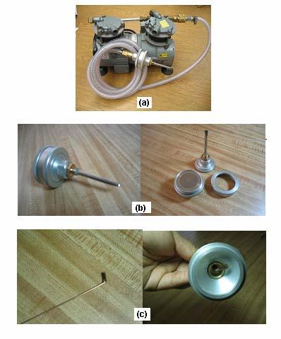 54 Design of Micro Vacuum Sampler The primary component of the micro-vacuum sampler was a 47 mm filter holder.