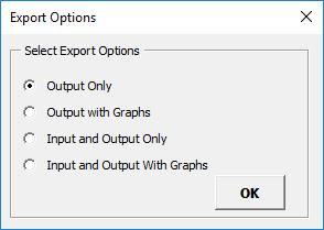 Export Input/Output Option An Export Data button has been added to the Input worksheet Allows four options to generate summary report into a MS Word Document for Input and/or Outputs 79 Customized