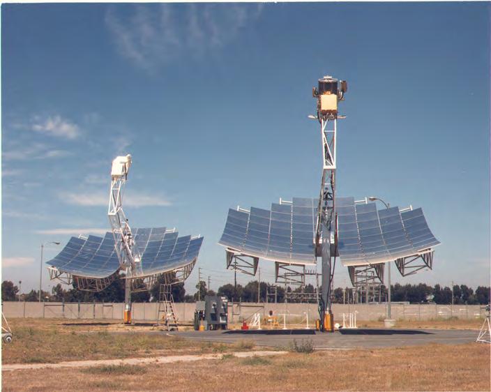 Concentrated Solar Power ~25KW per dish ~$0.13 / kwh Due to two large scale plants currently being commissioned price per kwh is expected to drop to $0.04 to $0.