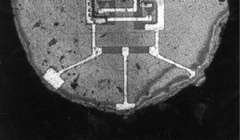 Also in 1959, Noyce proposed the monolithic IC by fabricating all devices in a single semiconductor substrate (monolith means