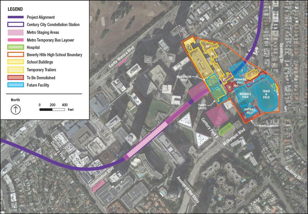 the operations of Section 2 of the Project both with and without the completion of the proposed subterranean parking structure.