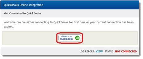 3. Click on "Connect to QuickBooks" Button 4.