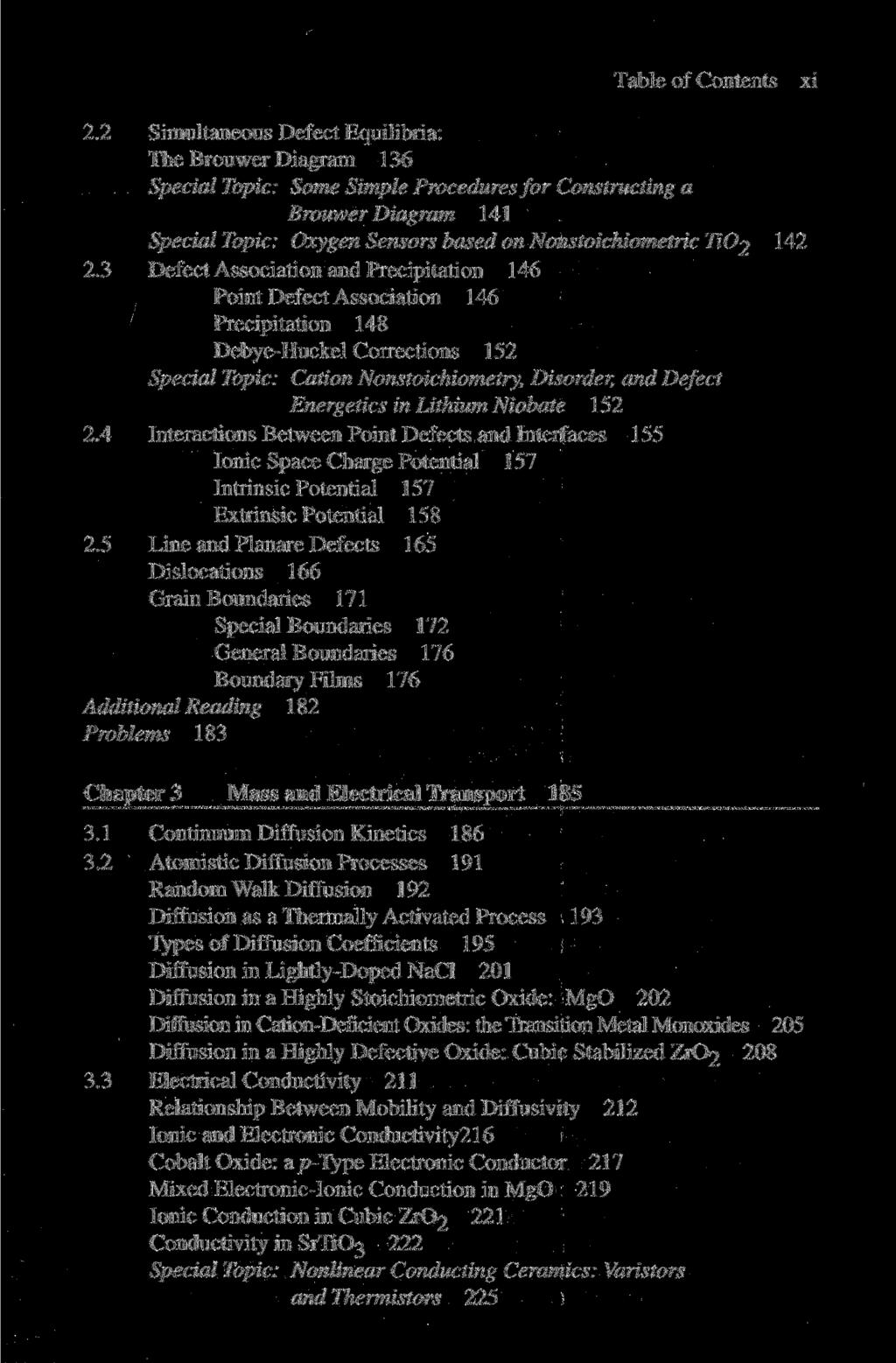 Table of Contents xi 2.