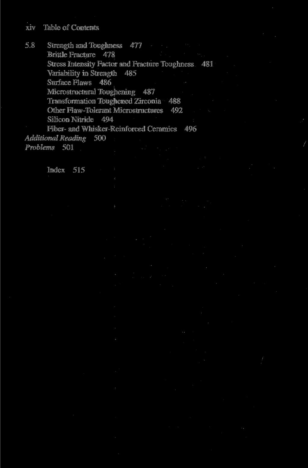 xiv Table of Contents 5.