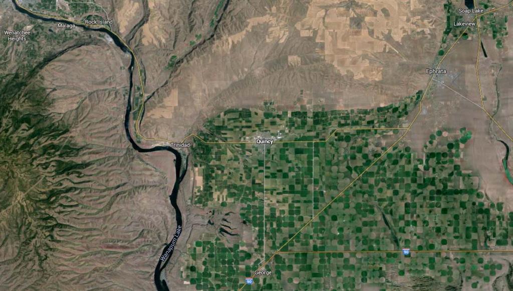 Introduction The city of Quincy (City) is located in eastern Washington (see vicinity map and inset in Figure 1-1).