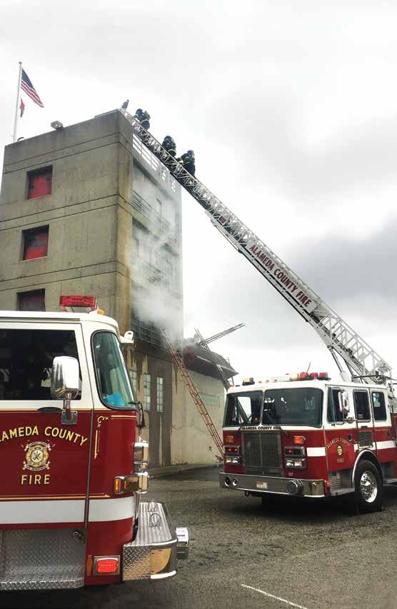 Communities Served THE ALAMEDA COUNTY FIRE DEPARTMENT (ACFD) provides all-risk emergency services to the unincorporated areas of Alameda County (excluding Fairview), the cities of San Leandro,
