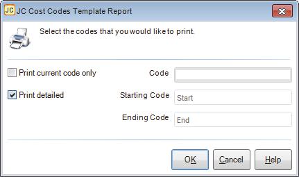 2 Use the Find button to open the Lookup and select the job that has the Cost Code you want to change. 3 Click the Edit button. 4 In the job Detail grid, double-click the Code you want to change.