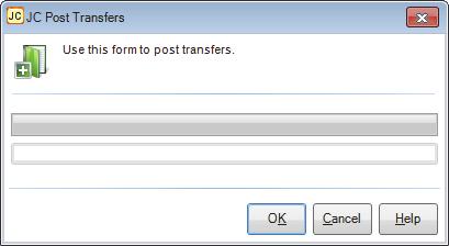 Posting Transfers After you check the Edit Report and correct any errors you find, you are ready to post invoices. Select Invoicing/Make to Stock > Post Transfers from the left navigation pane.