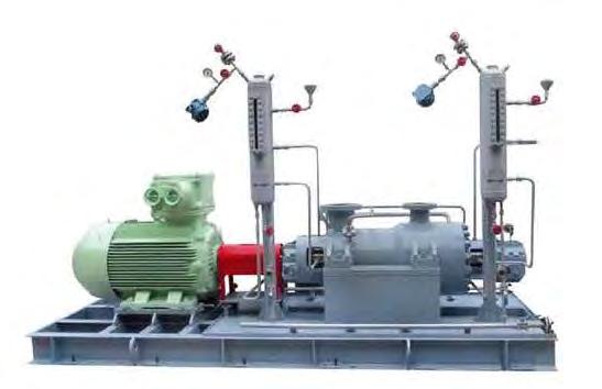 hydrotreating feed pump for heavy oil hydrogenation refinery plant, high pressure decoking pump for steel plant.