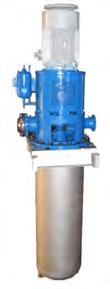 APIFLO-VS6 Double casing multi-stage vertically suspended pump Various structural options available based on required working conditions Excellent hydraulic impeller